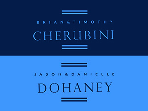 Brian & Timothy Cherubini, Jason & Danielle Dohaney