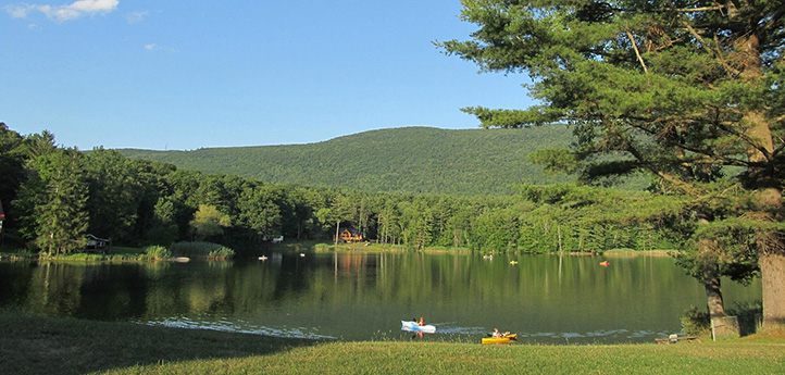 An image of Windsor Lake, North Adams, Massachusetts