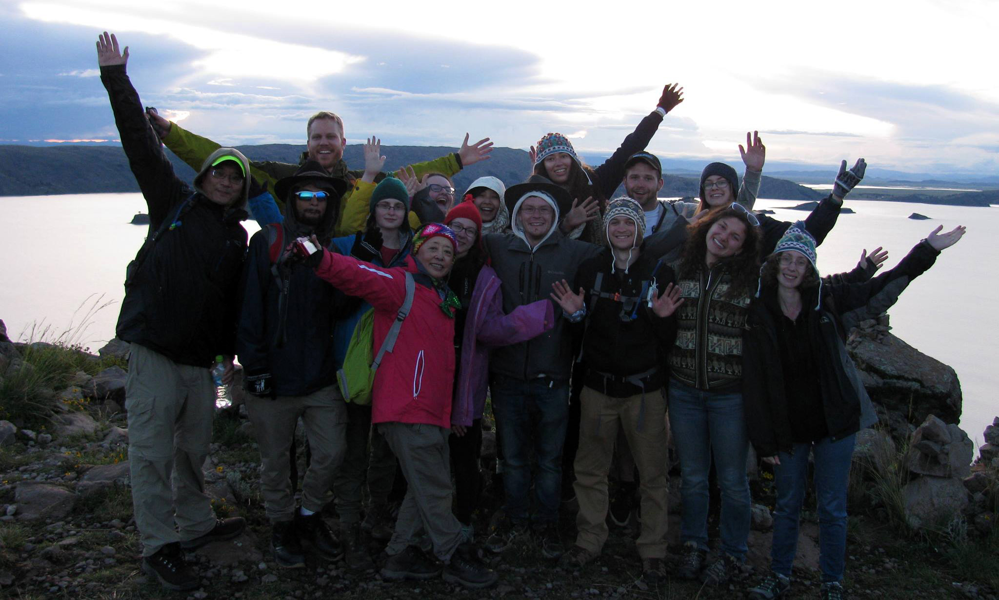 David Cupery and students