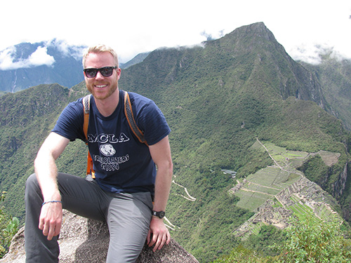 Dr. David Cupery at Machu Picchu