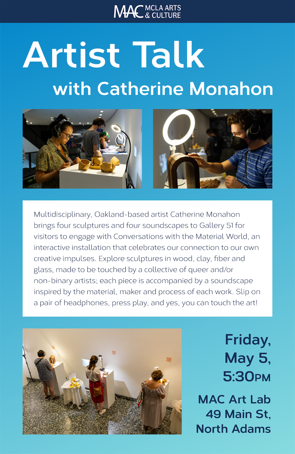 Catherine Monahon talk poster