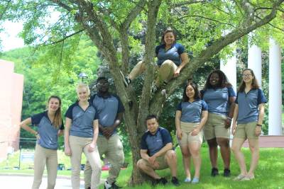 orientation leaders in a tree